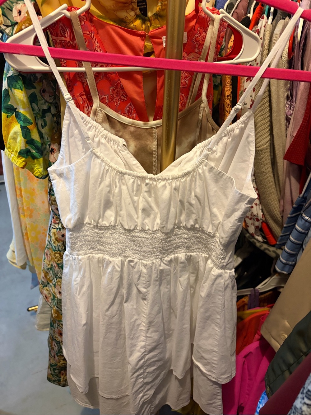 Target White Tiered Mini Dress🤍 - Picture 4 of 4